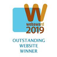 2019 WebAwards for Outstanding Website
